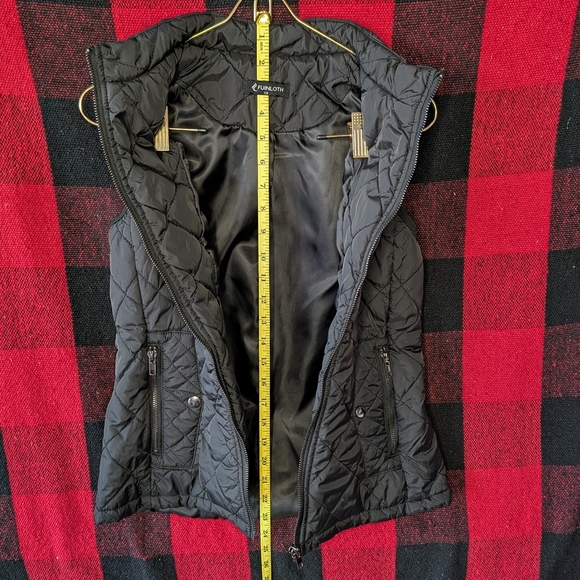 🖤 Fuinloth Black Quilted Vest - Picture 4 of 6